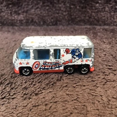 Hot Wheels CAPTAIN AMERICA GMC Motorhome Scene Machines 1976 Vintage HTF - Image 1 of 4