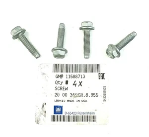 4x Original Vauxhall GM Screws Vectra C, Corsa E, Meriva B, Zafira C - 11588713 - Picture 1 of 4
