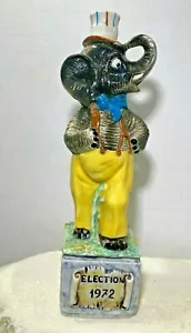 1972 Elezioni Elefante Decanter Politico Orvieto Vino Italia Dipinto a Mano No Cor - Foto 1 di 11