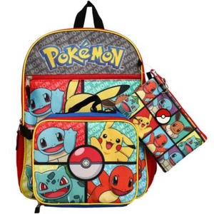 Pokemon 4-Piece Backpack Set - Picture 1 of 1