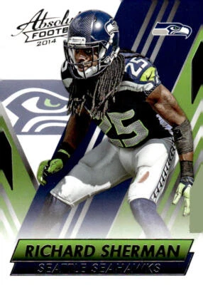 2014 Panini Absolute #22 Richard Sherman Retail Red - Image 1 of 2