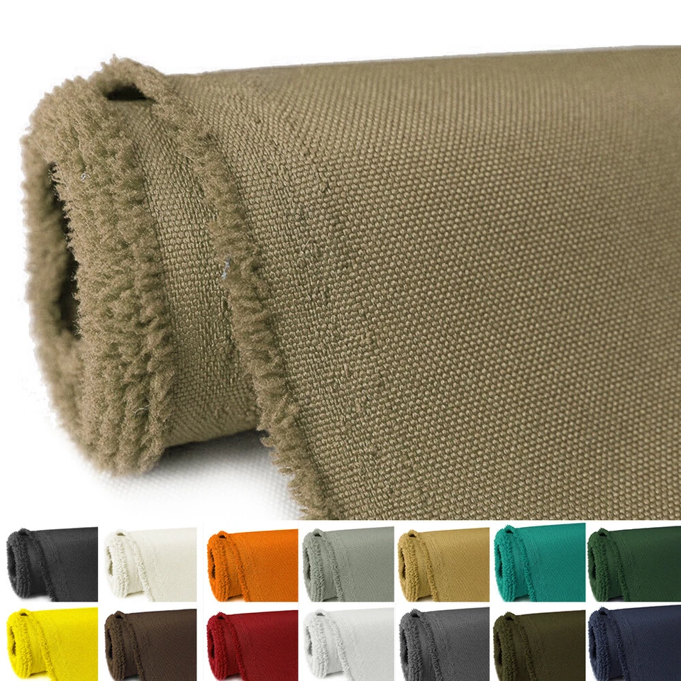 1-30 Yards Waterproof Canvas Fabric 600D Marine Awning UV Heat Reduce 58" Wide - Image 1 of 4