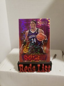 2013-14 Select Red Hot Purple Prizm 9/99 Paul Pierce #35 Brooklyn Nets HOF
