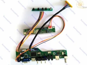 AV+VGA LCD Controller Driver Board Monitor converter Kit for ITUX97E HD-MI - Picture 1 of 2