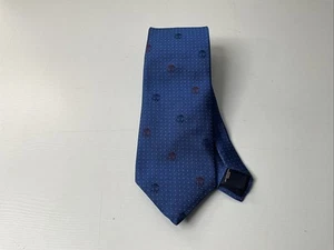 NWT - Brooks Brothers Tie Blue 100% Silk SHEEP LOGO Made in NY - 58" 3.5" - Picture 1 of 9