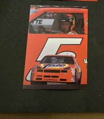 Tarjeta de héroe de carreras Ricky Rudd Tide #5 de colección 5x7 postal publicidad NASCAR Foto 1 de 2