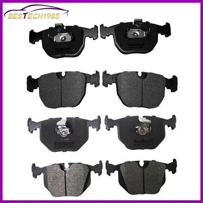 New Front & Rear Ceramic Brake Pads For 1995-2001 BMW 740i 740iL 2000-2006 M5 X5 - Image 1 of 4