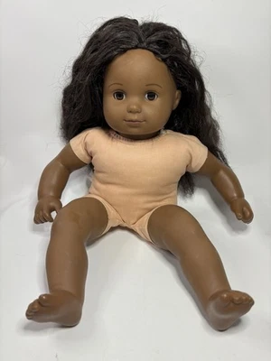 Bitty Baby Doll American Girl Doll  Ethnic A/A Dark Skin African American 15” - Image 1 of 4