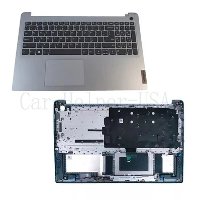 5CB1H70405 New For Lenovo IdeaPad 1 15ALC7 Palmrest w/ Keyboard & Touchpad US - Image 1 of 4