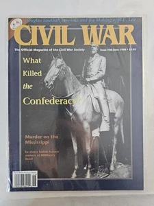 CIVIL WAR MAGAZINE June 1998 Civil War Society #68 Sleeved Nm - Picture 1 of 2
