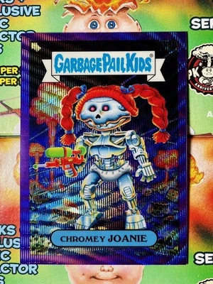 Gpk 2020 Chrome Series 3 Chromey Joanie ~Purple Wave Refractor~ #126/250 #AN8b - Image 1 of 2