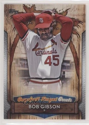 2019 Topps Grapefruit League Greats Bob Gibson #GLG-10 HOF - Image 1 of 2
