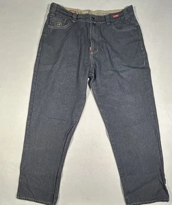 Vintage Ecko Unlimited Herrenjeans Größe 35 x 32 Y2K Baggy 5. Tasche Jubiläum Edt " - Bild 1 von 12