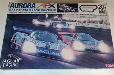 Tomy Aurora AFX JAGUAR CHALLENGE Le Mans 4-Lane Racing Set *FULLY TESTED* - Image 1 of 4