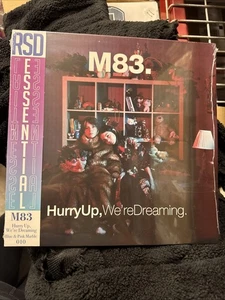 RSD Essentials M83. Hurry Up We're Dreaming Blue Pink Marble sealed Lp In Hand - Picture 1 of 4