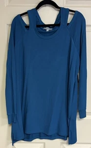 Neu mit Etikett Reaction Kenneth Cole 2X langärmlige schulterfreie Damenbluse Größe XXL - Bild 1 von 10