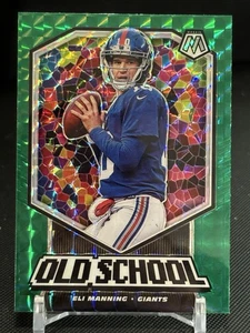 2020 Mosaic #OS10 Eli Manning N.Y. Giants Old School Green Mosaic Prizm NM- MT!! - Bild 1 von 2