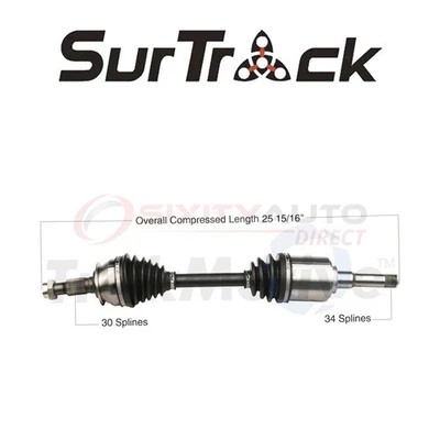 SurTrack CV Axle Shaft for 2011-2013 Buick Regal 2.0L 2.4L L4 - Constant nc — 第 1/4 张图片