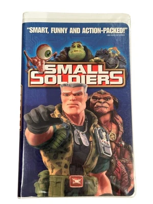 Small Soldiers VHS 1998 Action Adventure DreamWorks Universal PG-13 Clamshell - Image 1 of 3
