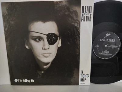 DEAD OR ALIVE - "IN TOO DEEP" / 3 TRACK MAXI / EPIC RECORDS (uk) 1985 - Image 1 of 4