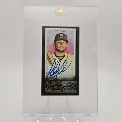 Topps Allen & Ginter Fernando Tatis Jr. Auto Mini A&G 2020 Foto 1 de 2