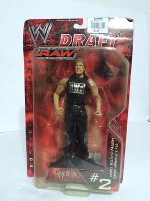 Figura de Lucha Libre WWE WWF Jakks R3 Tech RAW Draft Kevin Nash Nuevo Orden Mundial De Colección 2002 Foto 1 de 4