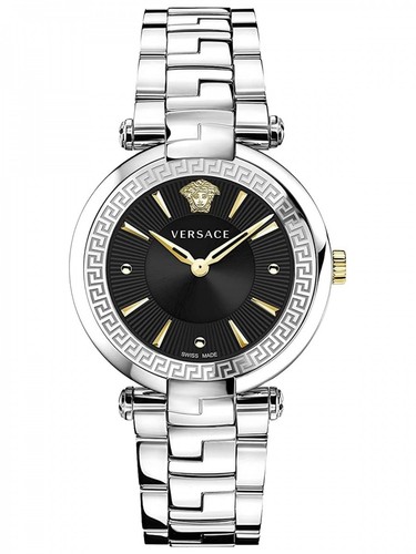 Versace Orologio Donna Revive con Cinturino Acciaio 35MM 5ATM Vetro Zaffiro VE2L00321