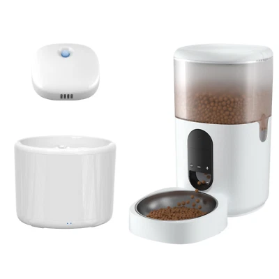 Eco4life  Smart Pet Fountain & Smart Automatic Pet Feeder & Odor Eliminator Pack - Image 1 of 4