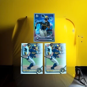Sal Frelick Rookie Card Lot. Milwaukee Brewers - Bild 1 von 3