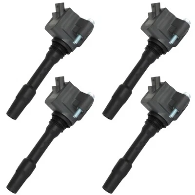 Paquete de 4 bobinas de encendido para BMW 230i 330i 430i 530i 740e 2017 2018 2019 2,0 L L L4 Foto 1 de 4
