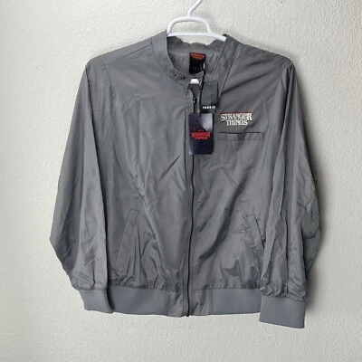 Chaqueta cortavientos Torrid Stranger Things de nailon bombardero talla 2 18-20 nueva con etiquetas Foto 1 de 4