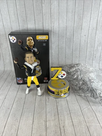 Ben Roethlisberger PGH Steelers Career Stats Spinning Bobble Ltd Ed # 90/307 Cover