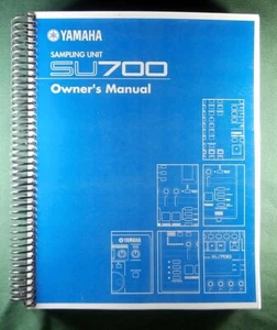 Yamaha SU700 Owner's Manual: 354 Pages & Spiral Bound! - Picture 1 of 1
