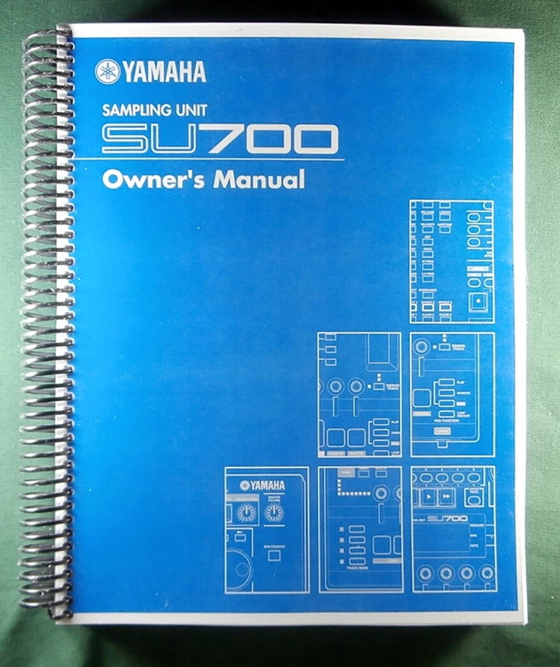 Yamaha SU700 Manual del propietario: ¡354 páginas y encuadernado en espiral! Foto 1 de 1