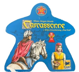 Carcassonne 10 Jahre Jubiläum inkl Das Fest| UNBESPIELT | Verpackung mit Mängeln - Bild 1 von 5