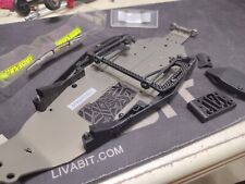 TLR 22 5.0 AC Chassis With Carbon Battery Mount Brass Weights & More Lot