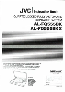 JVC Bedienungsanleitung user manual owners manual für AL-FQ 555 Copy - Bild 1 von 1