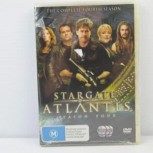 Stargate Atlantis Season 4 | DVD Set Joe Flanigan Jason Momoa Sci-fi Reg 4 - Imagen 1 de 2
