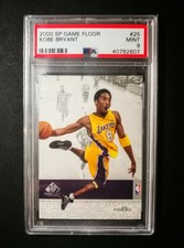 Kobe Bryant 2000 SP Game Floor#25 PSA 9 MINT Basketball Card