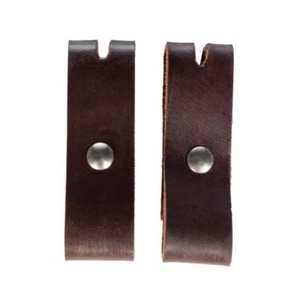 HKM Repuesto Breakaway Cuero Halter Tab - Paquete de 2 - Imagen 1 de 1