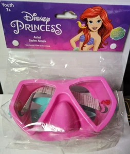 Disney Prinzessin Ariel kleine Meerjungfrau Schwimmmaske Schwimmbrille KOSTENLOSER VERSAND! - Bild 1 von 2