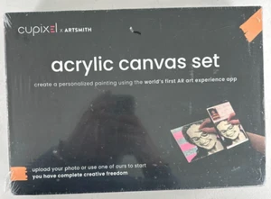 Cupixel Acrylic Canvas Set, Premium Device Stand - Picture 1 of 2