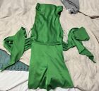 Do+BE Kelly Green Formal Romper Size Small 