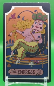 Carta del Tarot de Aventura Bizarre THE EMPERATRIZ Jojo's #3 Promo Hirohiko Araki Japonesa - Imagen 1 de 11