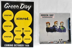 GREEN DAY - PROMO STICKER - SHENANIGANS & NIMROD - 1997-2002 - Bild 1 von 2
