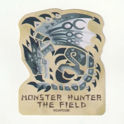 Monster Hunter Field MHW Monstie Icon Sticker Silver Rathalos Nijigen no Mori LE - Image 1 of 2