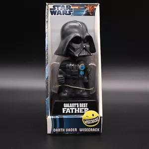Wisecrack Darth Vader 2010 Star Wars bobble head Galaxy's Best Father Lucasfilm - Picture 1 of 6