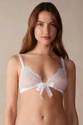 NOVO Sutiã Triângulo Intimissimi Simplicidade Atemporal Branco 34B (Reino Unido e EUA)/75B (UE) - Imagem 1 de 4