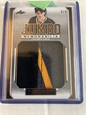 2023 Leaf ITG In The Game Used Jaromir Jagr Jumbo Worn Patch 5/6 PENGUINS
