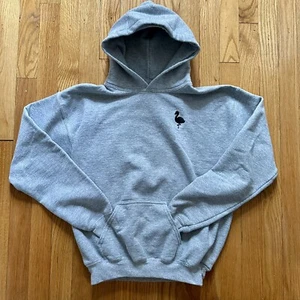 Gray Flamingo Hooded Sweatshirt Size Youth XL YouTuber Flim Flam Merch - Picture 1 of 8